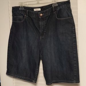 Coldwater Creek Denim shorts size 16
